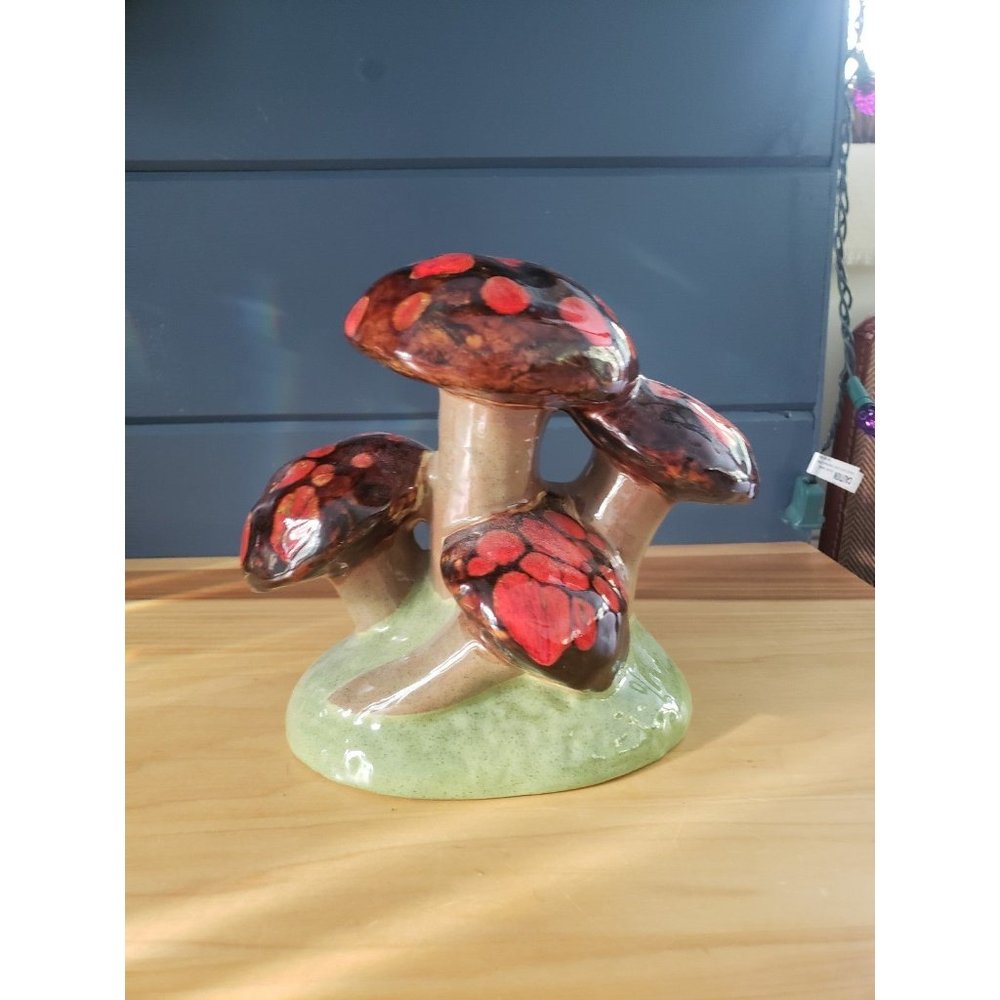80s Ceramic Mushrooms
